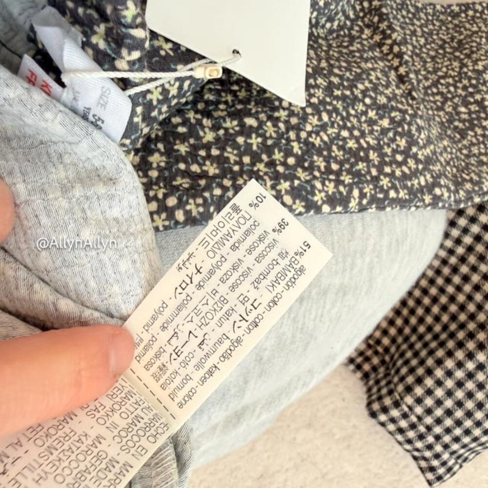 Zara NWT Kids Harem Pants - Pale Floral - 5-6T - Picture 11 of 11